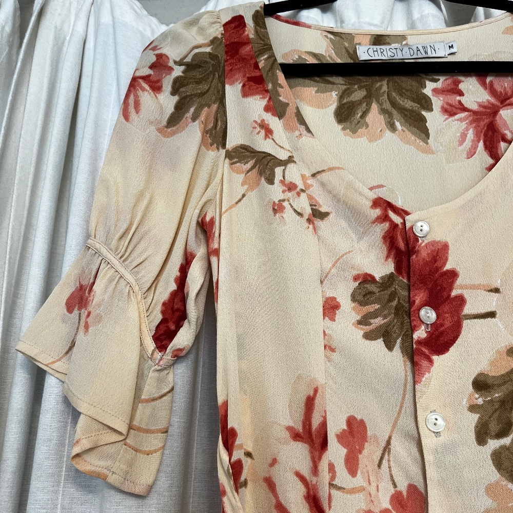 Christy Dawn - Lennon Dress (Rose Floral)